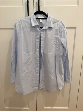 H&M Light Blue Women's Button-Up Shirt
